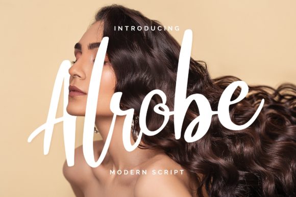 Alrobe Script Font for Timeless Craft Projects