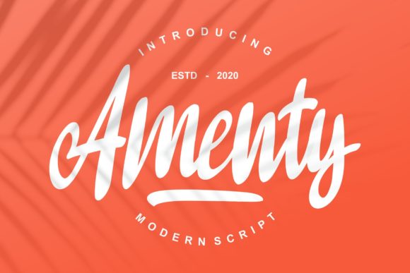 Amenty Script: The Ultimate Handwritten Font Review