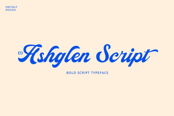 Ashglen Script: A Premium Handwritten Font for Branding