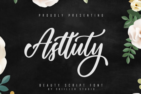Asttuty Script: A Modern Calligraphy Font for Designers