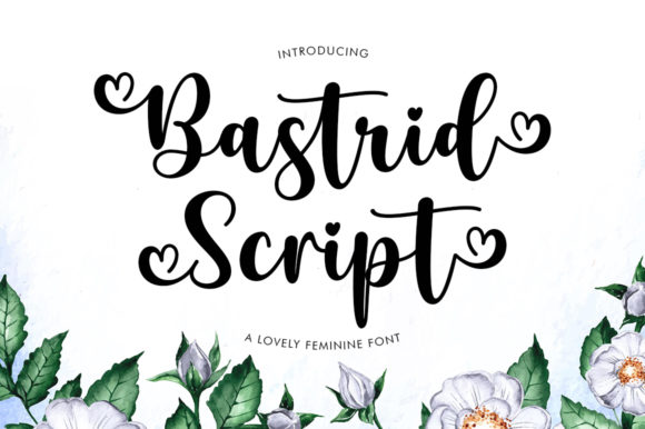 Bastrid Script Font Review: A Stylish Typeface for Sophisticated Designs