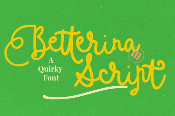 Betterina Script: A Beautiful Typeface for Editorial Elegance