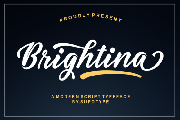 Brightina Script: A Fun Handwritten Font for Engaging Social Campaigns