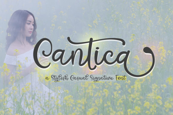 Cantica Script: A Refined Typeface for Editorial Elegance