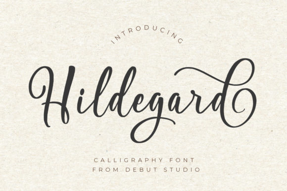 Hildegard Script: A Premium Font for Bold Branding and Visual Appeal
