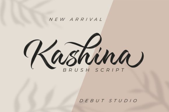 Kashina Script: A Chic Handwritten Font for Crafters and Makers