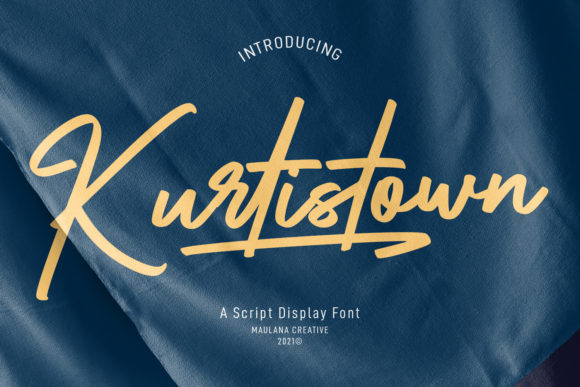 Kurtistown Script Font: A Simple Way to Elevate Your Brand