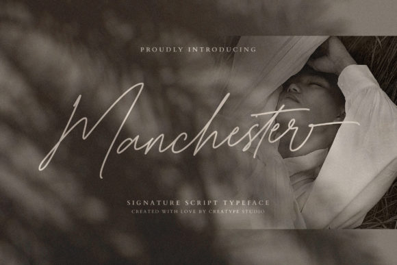 Manchester Script Font for Modern Web Design Projects