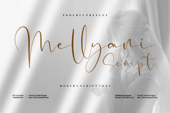 Mellyani Script: A Playful Typeface for Creative Branding Projects
