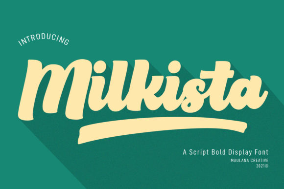 Milkista Script: A Chic Handwritten Font for Bold Campaigns