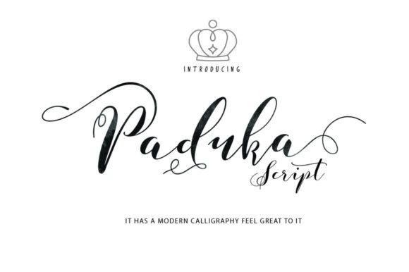 Paduka Script: A Premium Typeface for Editorial Elegance