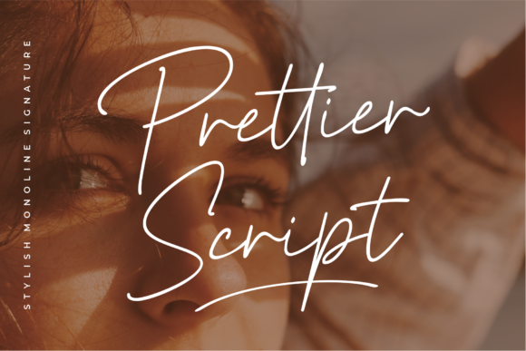 Prettier Script: A Graceful Font for Creative Branding and Design