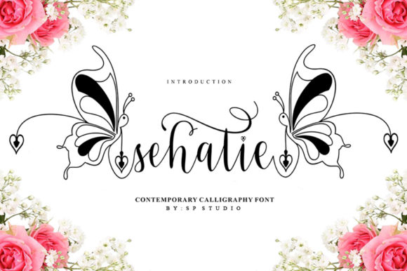 Sehatie Script: A Stylish Handwritten Font for Designers