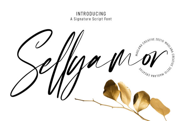 Sellyamor Script: A Versatile Handwritten Font for Designers