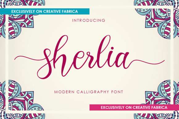 Sherlia Script Review: A Delicate Handwritten Typeface for Elegant Branding