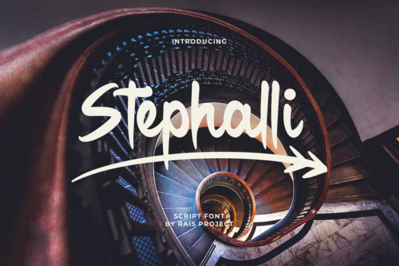 Stephalli Script Font for Stylish and Elegant Campaign Design