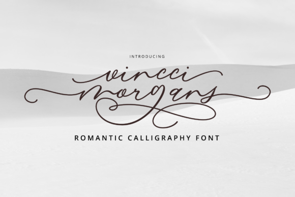 Vincci Morgans Script: A Modern Calligraphy Font for Editorial Design