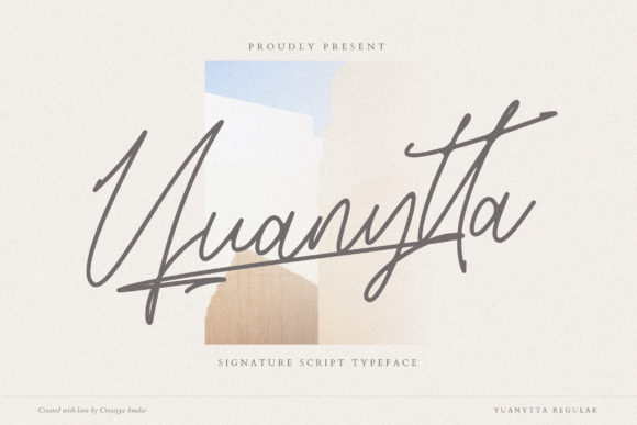 Yuanytta Script Font for Editorial Elegance